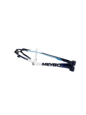 Meybo 2025 HSX Alloy Bmx Race Frame White/Navy/Blue